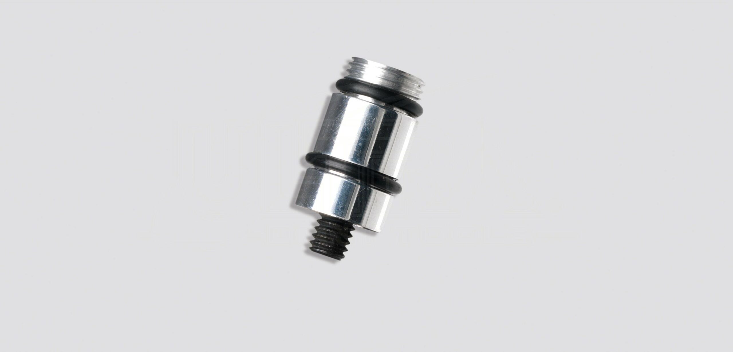 1" Aluminum punch body extension, add to A25MTP to make it 5" long