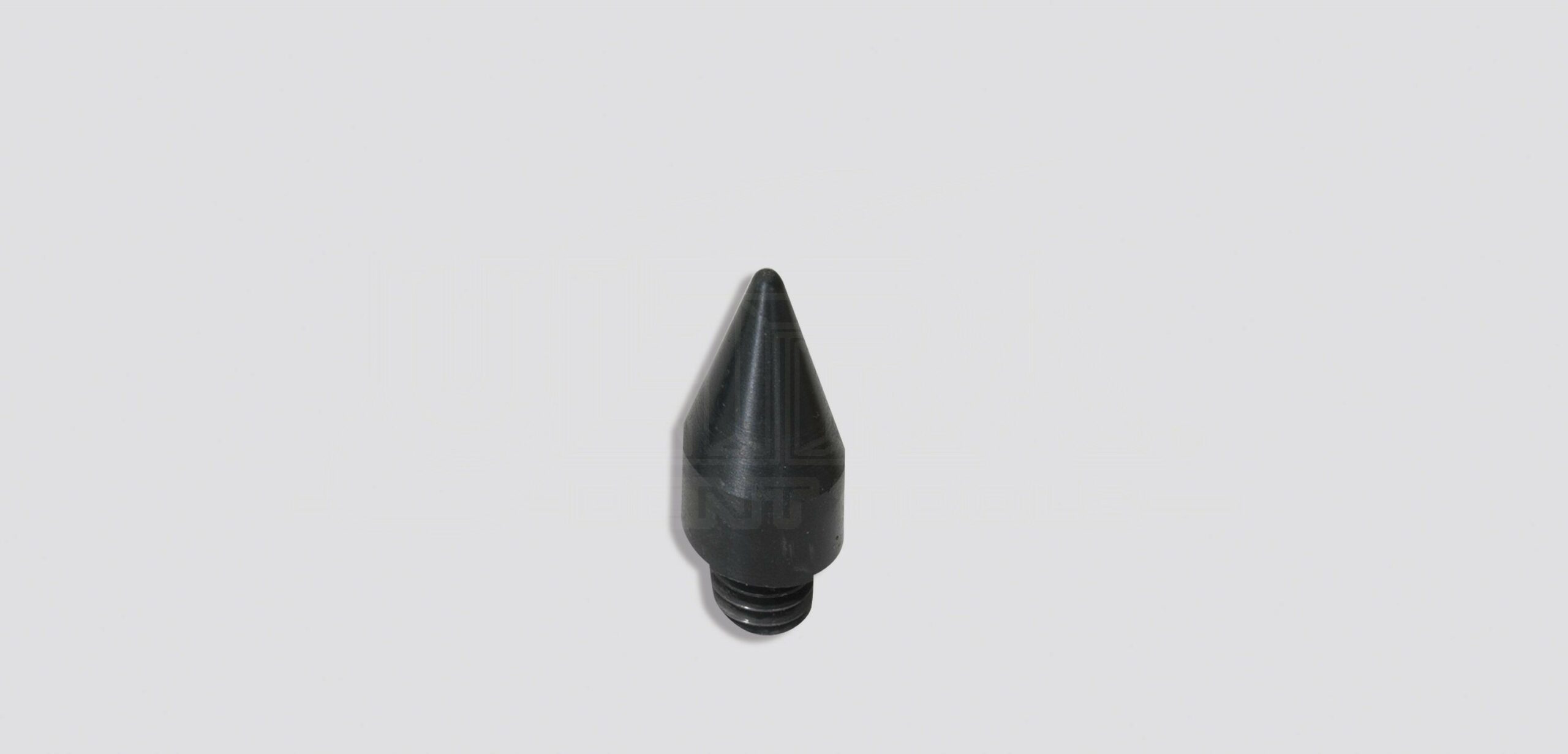 1" Delrin sharp screw-on tip