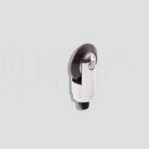 1" Roller Screw-on Tip with HARD SHARP WHEEL BLACK