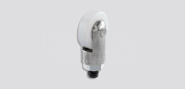 1" Roller Screw-on Tip with SOFT FLAT WHEEL