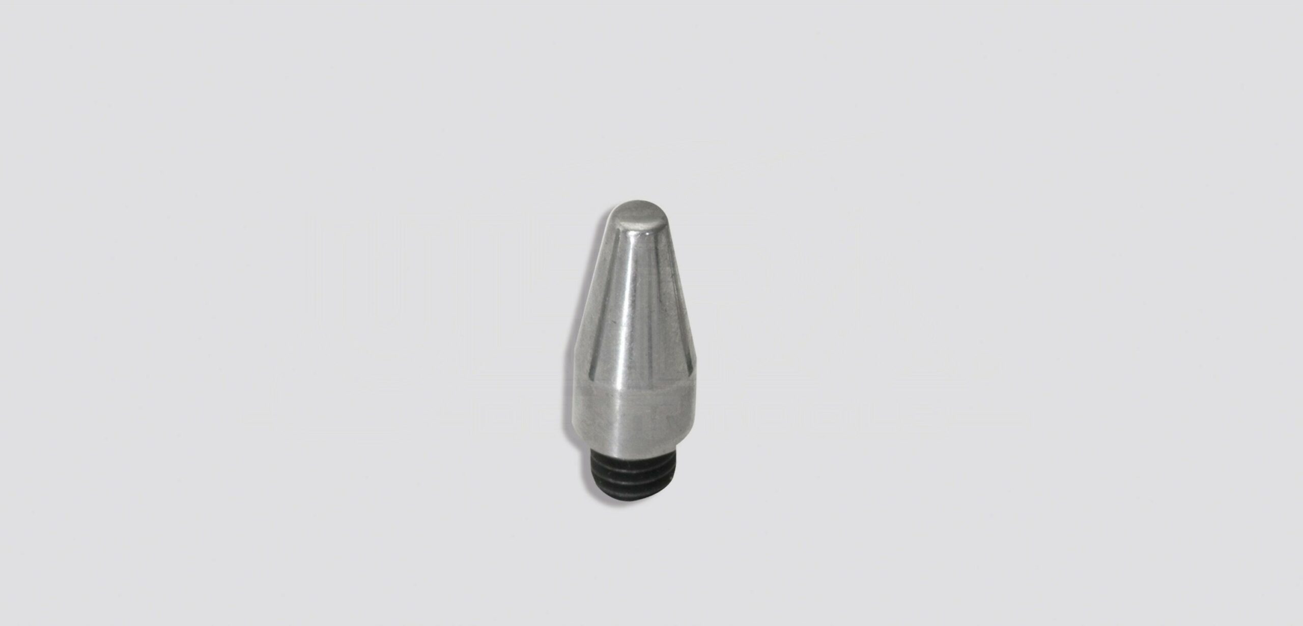 1" Stainless flat screw-on tip