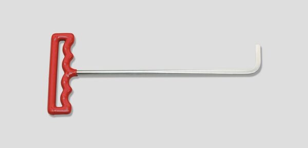 10" Inline twist 90 degrees 1-3/8" blade with inline T handle