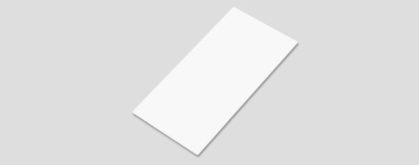 12" LED White Cover