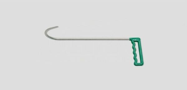 12" Rt Bndble hook 160 degrees