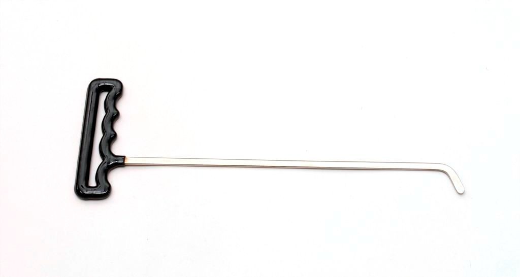 12" Shaved Twister 65 degrees 1/8" x 1/4" shaft 1" blade