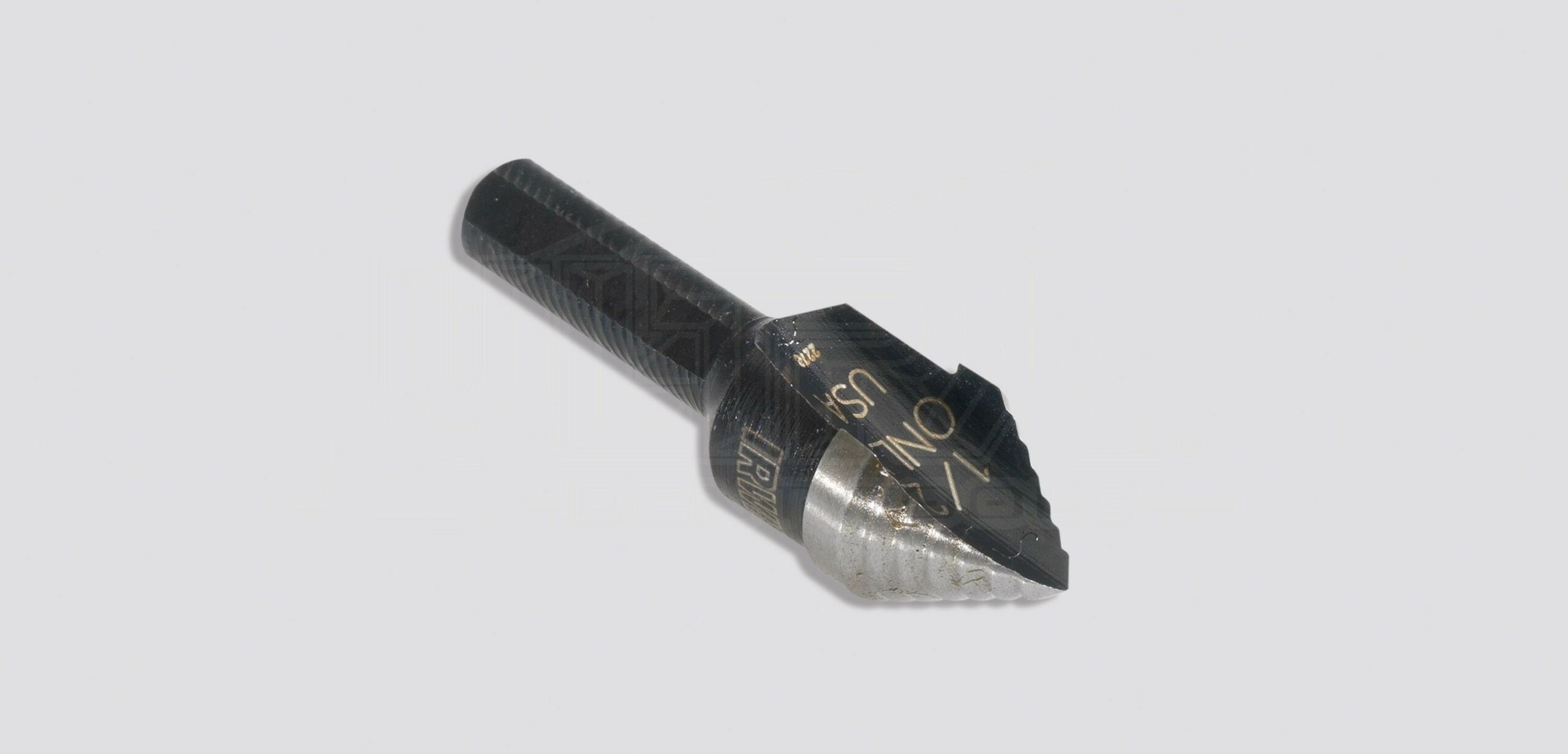 1/2" Short step drill bit, 1/4" shank