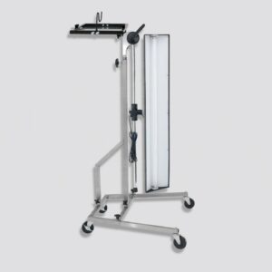 12' X 12" Glue Tray w/A61b Bracket w/adj. tube (adjusts 9" - 12") for A61 Case Cart & A1B's