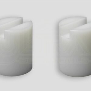 2 Plastic deck lid holders