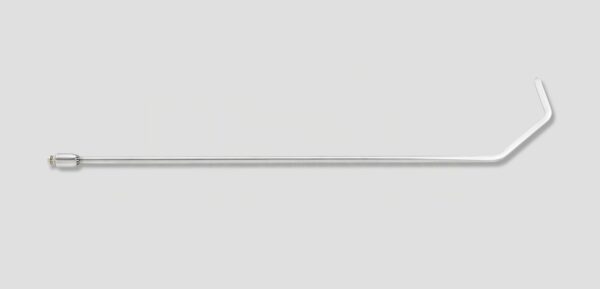 22" Double bend hook 115 degreeers 5/16" diameter, 3" x 2"
