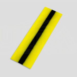 24" A4BAC/DC Yellow w/black fade lens cover-for flourescent lights