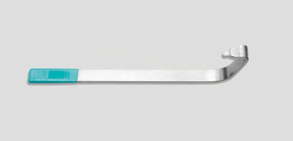 24" Flat bar 200 degrees dbl. bend 1-1/4" x 1/4" fender lip tool w/caps