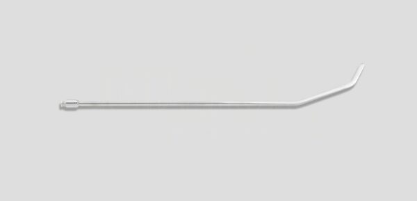 24" Standard double bend 65 degrees 3/8" diameter, 4" x 2-1/4" blade