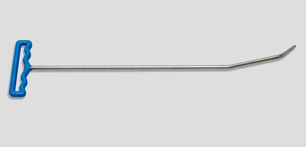 24" Standard double bend 65 degrees 4" x 1-3/4" bullet