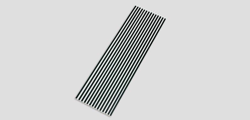 24" Striped Lens Cover
