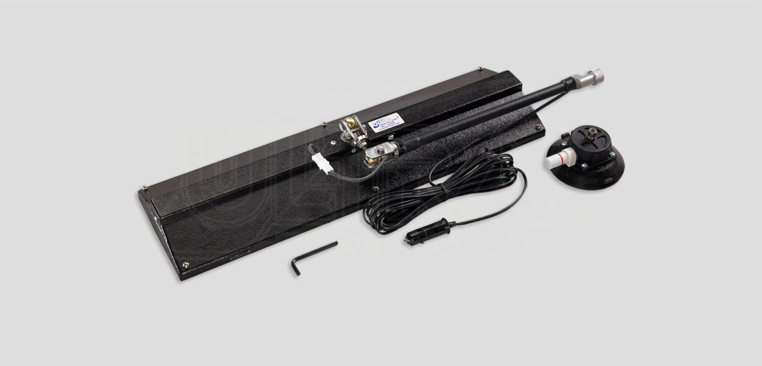 24" 'ULTRA VISION' 2-strip LED light w/flextube & 4.5" suction cup