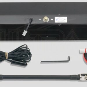 24" 'ULTRA VISION' 3-strip LED light w/flextube & 4.5" suction cup