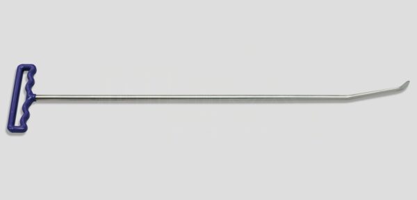 28" Short double bend 65 degrees 3-1/2" x 1-1/4" blade pick