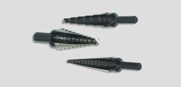 3-Piece Step drill set