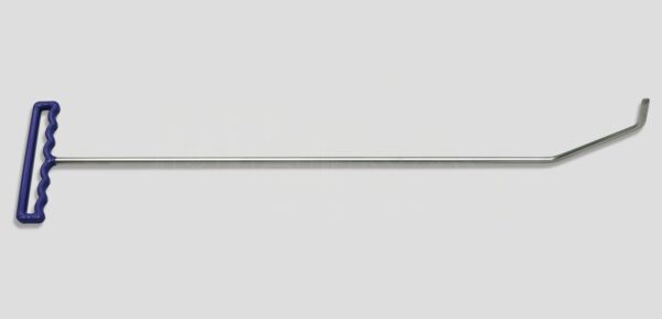 30" Hooked double bend 115 degrees 4" x 2-1/4" blade