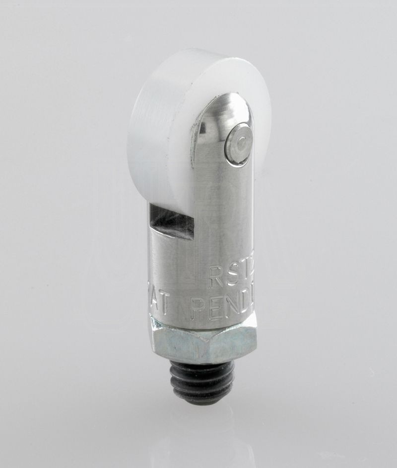 3/4" Roller Screw-on Tip with SOFT FLAT WHEEL