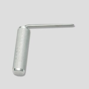 3.5" Hail pistol 0 degrees 3-1/2" blade w/knurled aluminum handle