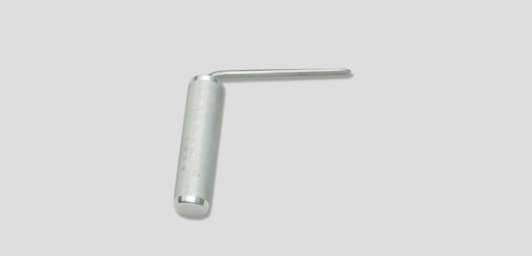 3.5" Hail pistol 0 degrees 3-1/2" blade w/knurled aluminum handle