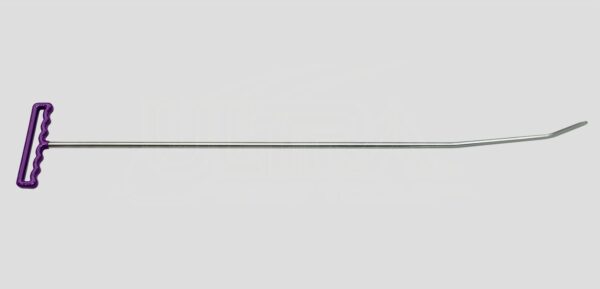 36" Flat double bend 90 degrees 6" x 2-3/8" blade