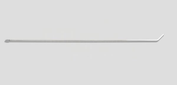 48" Bendable twist 45 degrees 3/8" diameter, 3" blade