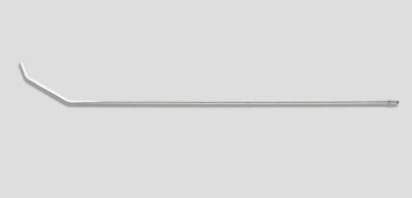 48" Std. double bend 65 degrees 1/2" diameter, 6" x 2-3/8" blade