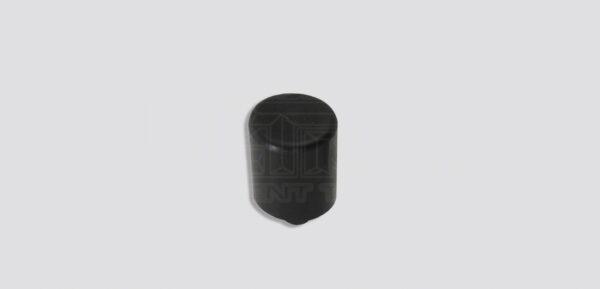 7/16" Hammer tip, black acetal - Large Square