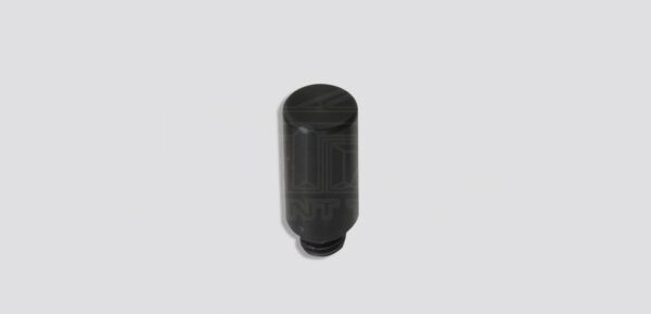7/16" Hammer tip, black acetal - Medium Square