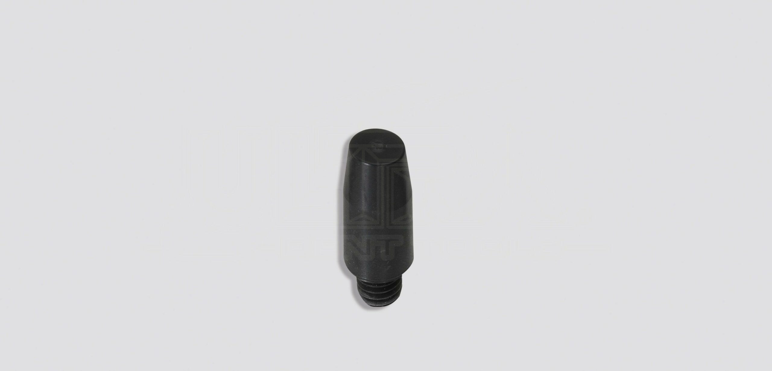 7/16" Hammer tip, black acetal - Small Square