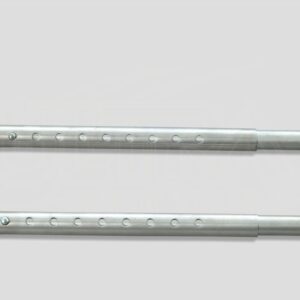 Aluminum hood props, set of 2, extends 13-1/2" to 46-1/2"