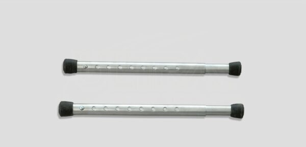 Aluminum hood props, set of 2, extends 13-1/2" to 46-1/2"
