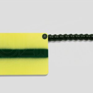 Extra large reflection board, 7.5" x 15" w/3" pump-up suction cup, white & yellow w/black fade