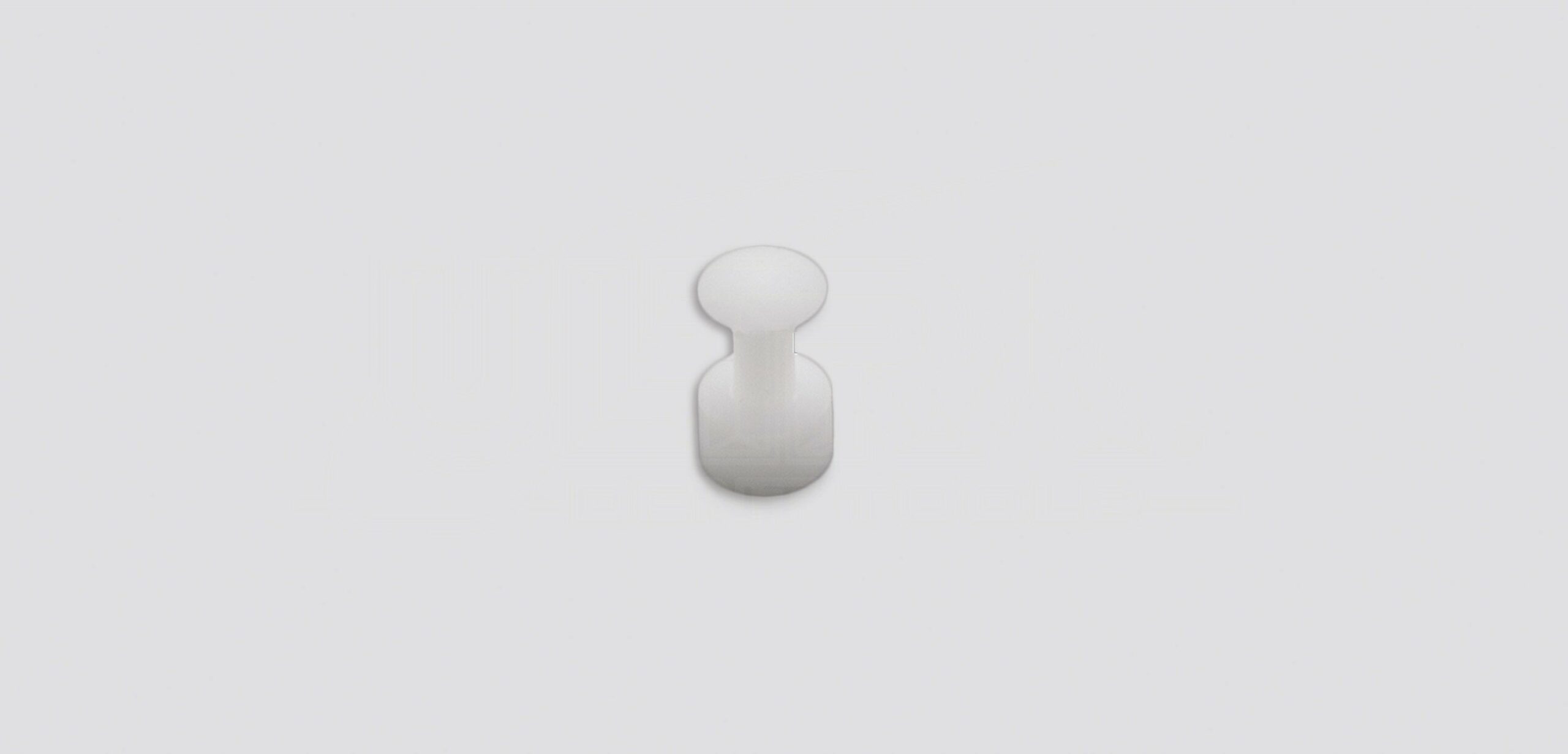 Extra Small pull tab - 1/2" diam. w/Magnet