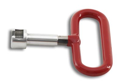 Glue tab pull handle with pull tab head