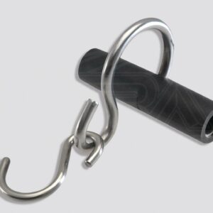 Hail rod hanger w/S-hook