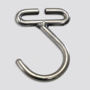 Hail rod strap hook