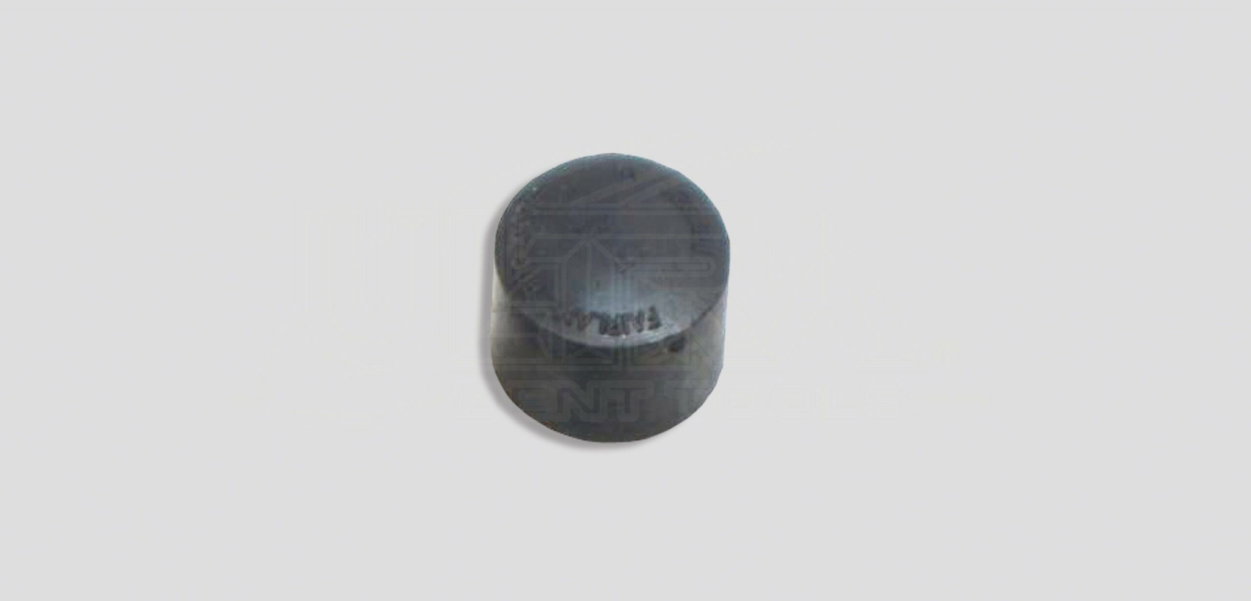 Large black neoprene softip screw-on cap - 3/4", 5/16-18 thread
