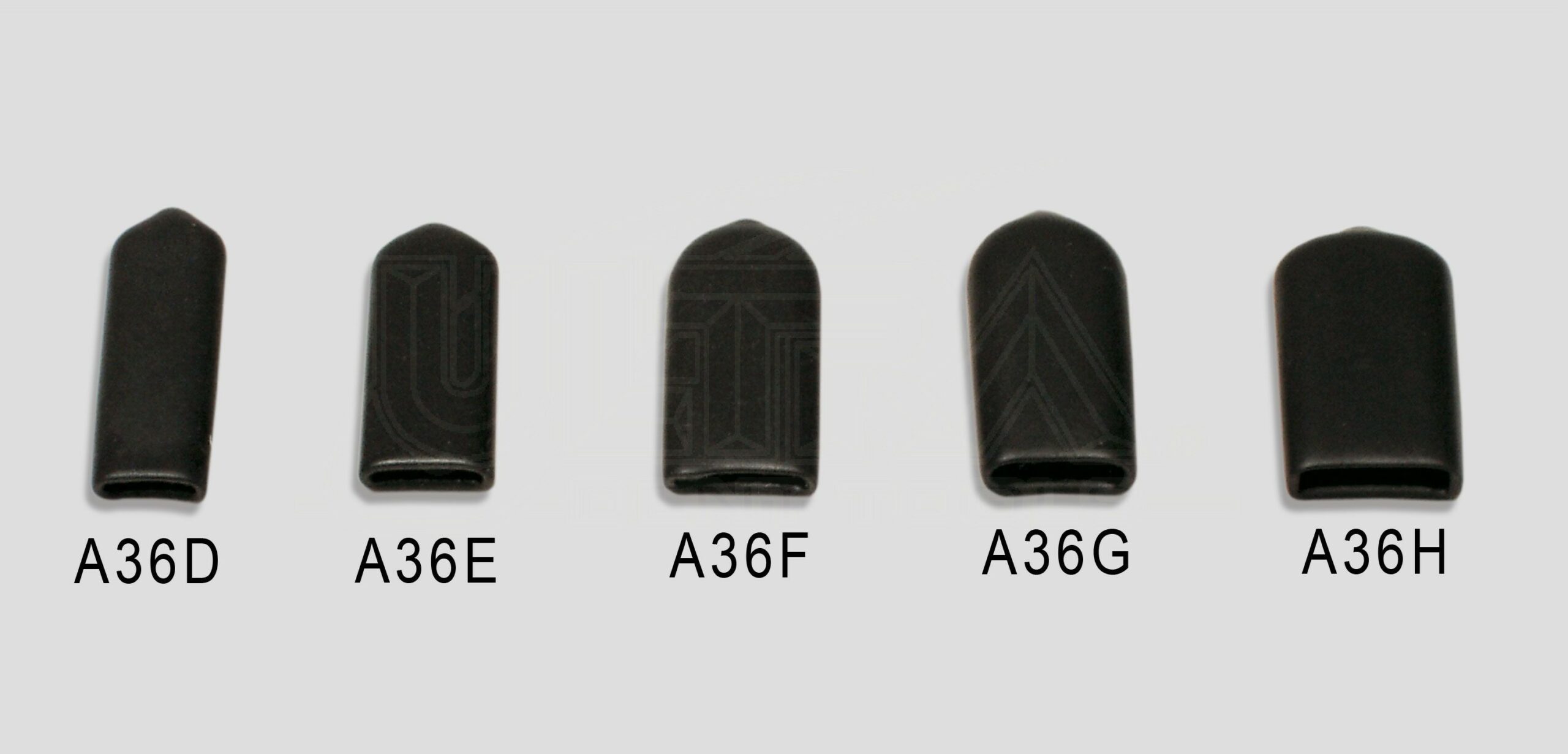 Small hard plastic cap for bladed tools 5/16" - 5 Pack