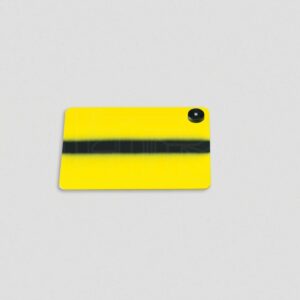 Small reflection board only. 6" x 8", White & Yellow w/black fade