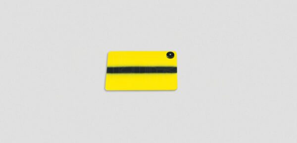 Small reflection board only. 6" x 8", White & Yellow w/black fade