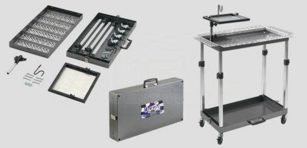Ultra Case Cart includes A34GTB Glue tray & AA61B glue tray bracket - 23 lbs.