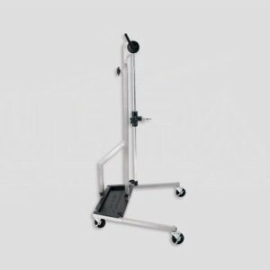 ULTRA VISION' Stainless Stand-No Fixture-Incl.collar & 4 locking wheels-battery tray extra