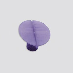 'Wurth' purple Oval pull tab - 1-5/16" x 17/8"