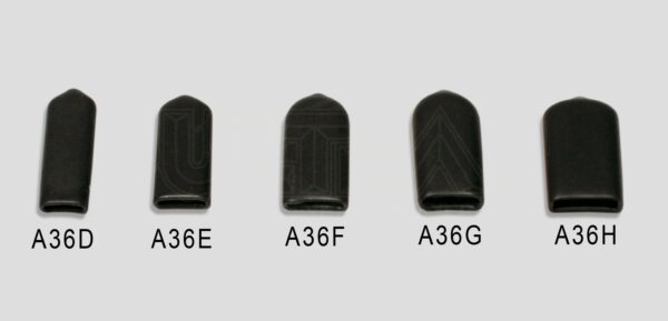 X-small hard plastic cap for 3/16" & 1/4" bladed tools - 5 Pack